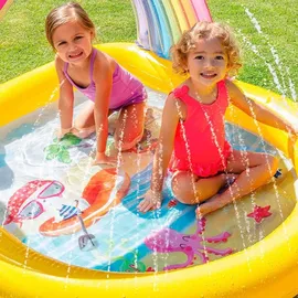 Intex Rainbow Arch Spray Planschbecken 147 x 86 x 130 cm