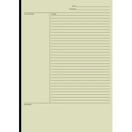 Independently published Cornell Notebook: A4 Cornell Note-Taking System Paper for High School, College, University Students 110 pages