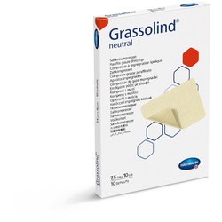 GRASSOLIND Salbenkompressen 7,5x10 cm steril
