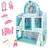 Woomax Puppenhaus Prinzessinnenschlösser mehrfarbig 37x15x53,5