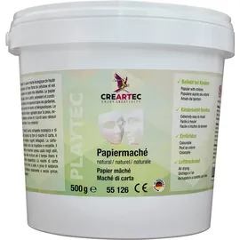 CREARTEC trend-design-gmbH Papiermaché Modelliermasse 500 g grau