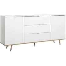 Finori Sideboard Göteborg 180 x 87 x 40 cm weiß