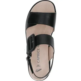 CAPRICE Keilsandaletten Damen Schwarz 40