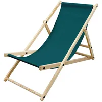 ECD Germany Liegestuhl Strandliege Sonnenliege Gartenliege Klappstuhl Liege Holz
