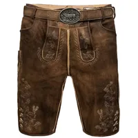 Edelnice Trachtenlederhose braun 52