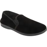 Zedzzz Herren Ross Hausschuhe / Pantoffeln DF842 (48 EUR) (Schwarz) - Schwarz - 48