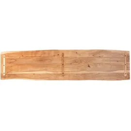möbelliebling Tischplatte Baumkante 180 x 40 cm