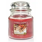 Yankee Candle Sparkling Cinnamon mittelgroße Kerze 411 g