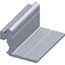 Alfer Anschlag 23,5 X 50 Mm Aluminium Für Säulenprofil Nutprofil