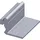 Alfer Anschlag 23,5 X 50 Mm Aluminium Für Säulenprofil Nutprofil