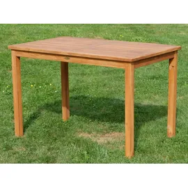 ALEOS. ALEOS Gartentisch 120 x 70 x 75 cm Braun