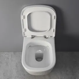 Kronenbach Cube Wand-WC mit WC-Sitz Weiß