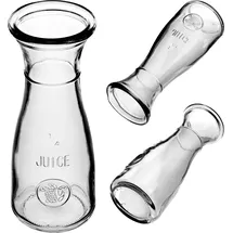 Kadax - Karaffe Aus Glas, Universelle Wasserkaraffe, Glaskanne, 250ml, 1 Stück