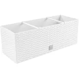 ZANVIC Rato Case Drtc500 Selbstbewässernder Topf Weiß