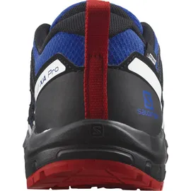 Salomon Xa Pro V8 Cswp Wanderschuhe - Lapis Blue / Black / Fiery Red - EU 40