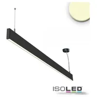ISOLED LED Hängeleuchte Linear Up+Down 1200, 40W, prismatisch, linear-verbindbar, schwarz