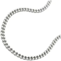 GALLAY Bauchkette 2mm Flachpanzerkette Silber 925 90 cm lang in silber | Gr.: onesize