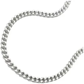 GALLAY Bauchkette 2mm Flachpanzerkette Silber 925 90 cm lang in silber | Gr.: onesize