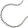 GALLAY Bauchkette 2mm Flachpanzerkette Silber 925 90 cm lang in silber | Gr.: onesize