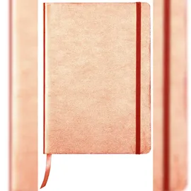 Clairefontaine 3x Notizbuch 72 Blatt liniert A5 14,8x21cm Kupfer 400095C