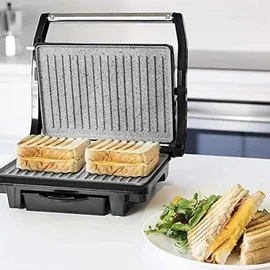 Cecotec 3023 Kontaktgrill 1000W - Schwarz/Silber