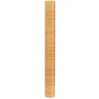 vidaXL Balkonverkleidung 100 x 90 cm Hellbraun Rattan