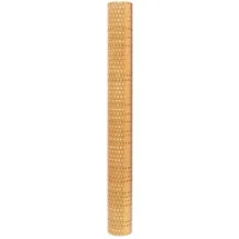 vidaXL Balkonverkleidung 100 x 90 cm Hellbraun Rattan