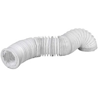 Ø 80mm - 6m PVC Abluftschlauch - Schlauch - Abzug - Abluft für Klimaanlagen, Wäschetrockner, Abzugshaube Trocknerzubehör