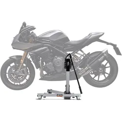 Zentralständer EVOLIFT® für Triumph Speed Triple 1200 RR Breitling Edition 24 Shadow Edition (Grundfarbe: Grau)