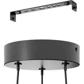 EGLO Zillerio-Z 1-flg. 116 cm rund schwarz
