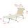 [en.casa] Legorreta Sonnenliege 189 x 57 x 28 cm Beige