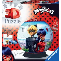 Puzzle - Puzzle-Ball Miraculous - 3D - 72 Teile