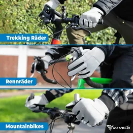 MIVELO Übergangshandschuhe grau S