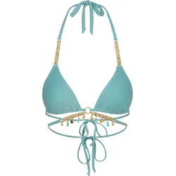 Moda Minx Bikini Top Lumiere Seychelles hellblau L