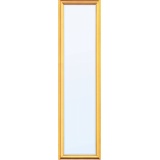 Casa Padrino Barock Standspiegel Gold mit Holzrahmen H. 180 cm - Handgefertigt - Facettenschliff