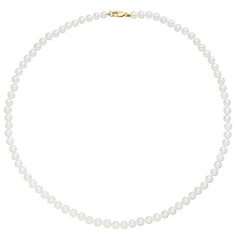 Firetti Perlenkette »Schmuck Geschenk Gold 375 Halsschmuck Halskette Perle«, weiß