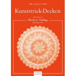 Kunststrick-Decken, entworfen von Herbert Niebling