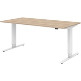 Röhr-Bush röhr Schreibtisch höhenverstellbar (elektrisch) »Direct Office 2« 160 cm braun, 160x128x74 cm