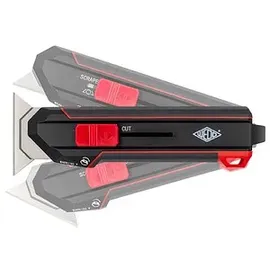 Wedo Cuttermesser Schaber Premium 2 in 1 schwarz 19,0 x 61,0 mm, 1 St.