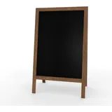 ALLboards Kundenstopper mit lackiertem Holzrahmen 100x60cm,