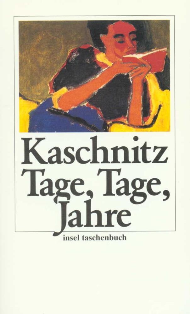 Tage  Tage  Jahre - Marie L. Kaschnitz  Taschenbuch
