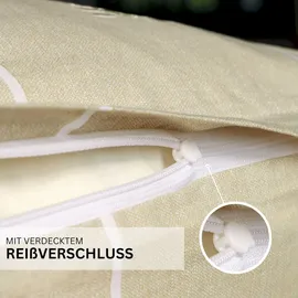Esprit Renforce, Beige Textil, 140x200 cm, Oeko-Tex® Standard 100, Schlaftextilien, Bettwäsche Bettwäsche
