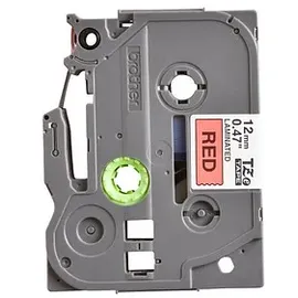 Brother TZe-431 Thermodirektdrucktechnologie Schwarz/Rot, Klein