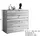 gose (km-0663) KM-0663 100 x 91 cm Braun