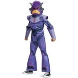 Disney Offizielles Deluxe Lightyear Zurg Kostüm Kinder Jungen, Toy Story Kostum, Fashingskostüm, Karneval, Geburstag Costume, Kinds Jungs Astronauten, Kostüm Kinder Größ S