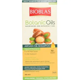 BIOBLAS Botanic Oils 360ml Haarausfall Argan Öl Shampoo