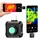 Vevor Wärmebildkamera für Android, 320x240 Super IR 160x120 IR-Auflösung Thermobildkamera für Smartphone Tablet mit USB-C Anschluss, 25Hz Infrarotkamera mit 15 Farbpaletten für -20°C-550°C Inspektion