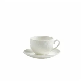 Maxwell & Williams Espressotasse mit Untertasse 0,1 l Weiß