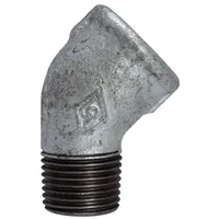 Riegler Winkel 121, 45°, IG/AG, Rp/R 1 1/4, schw.