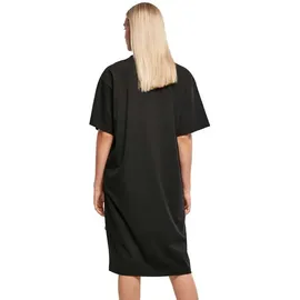 URBAN CLASSICS Organic Oversized Kurzes Kurzarmkleid Black M